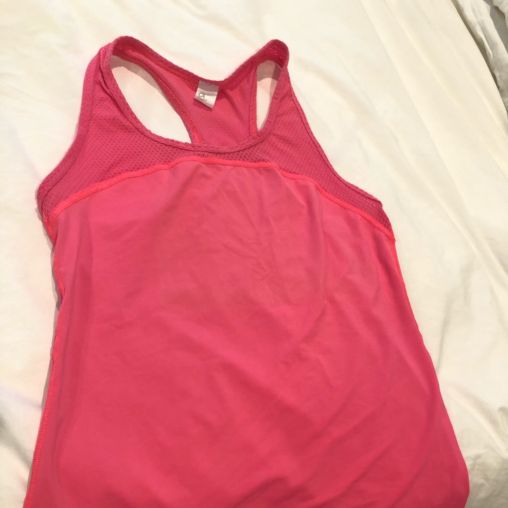 Gap Fit Pink Racerback Workout Top